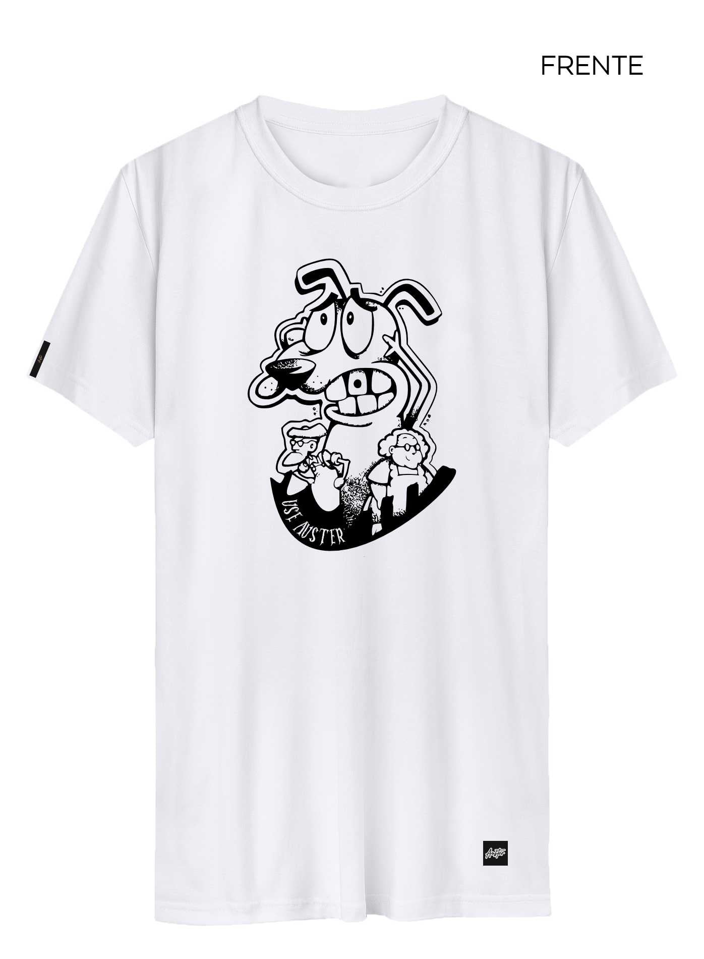 Camiseta Coragem, o Cão Covarde