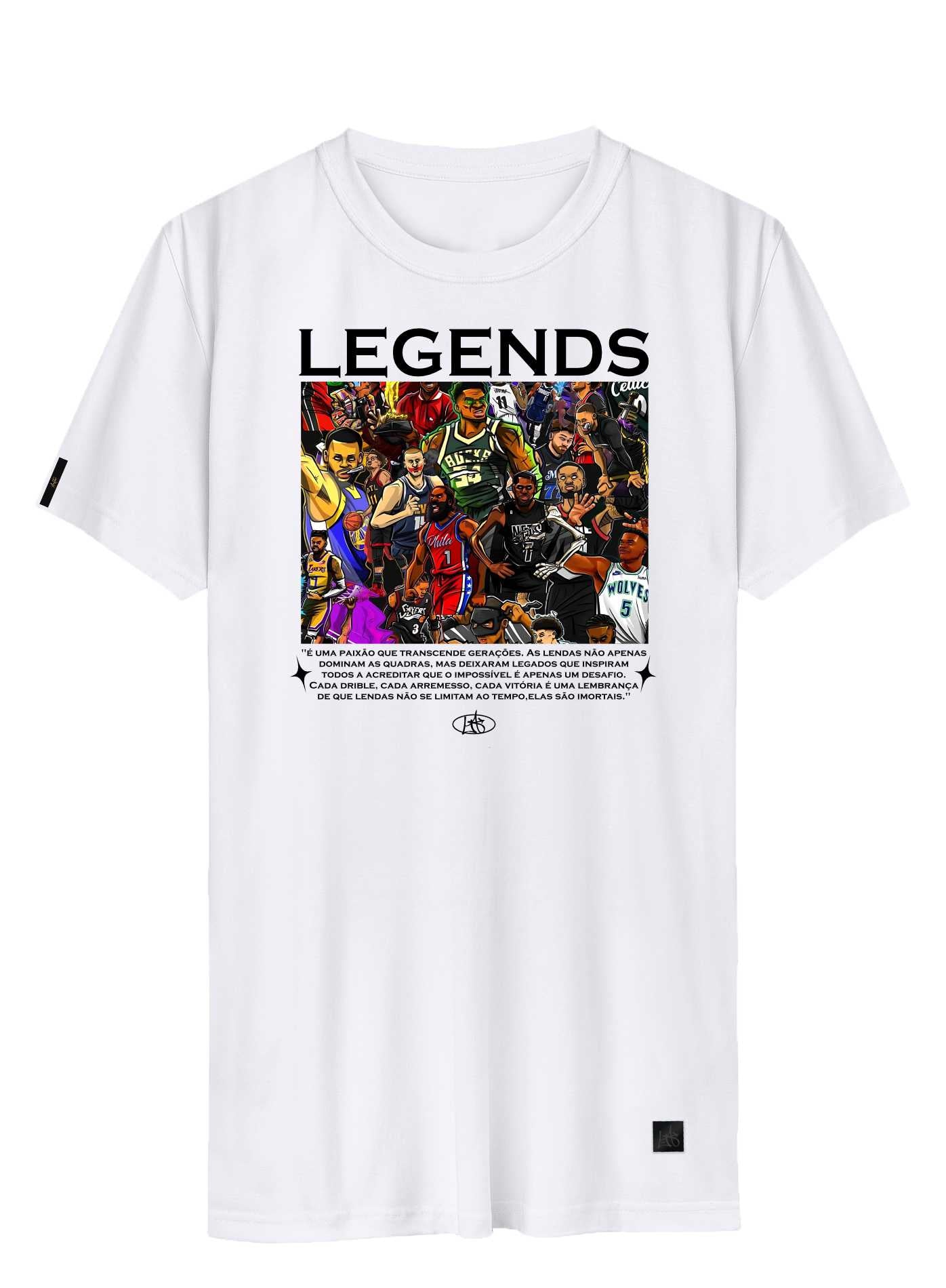 Camiseta Basketball Legends