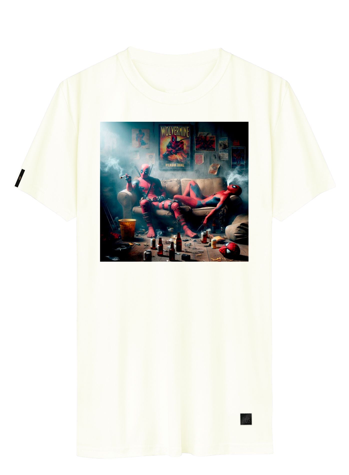 Camiseta Deadpool & Spider-Man