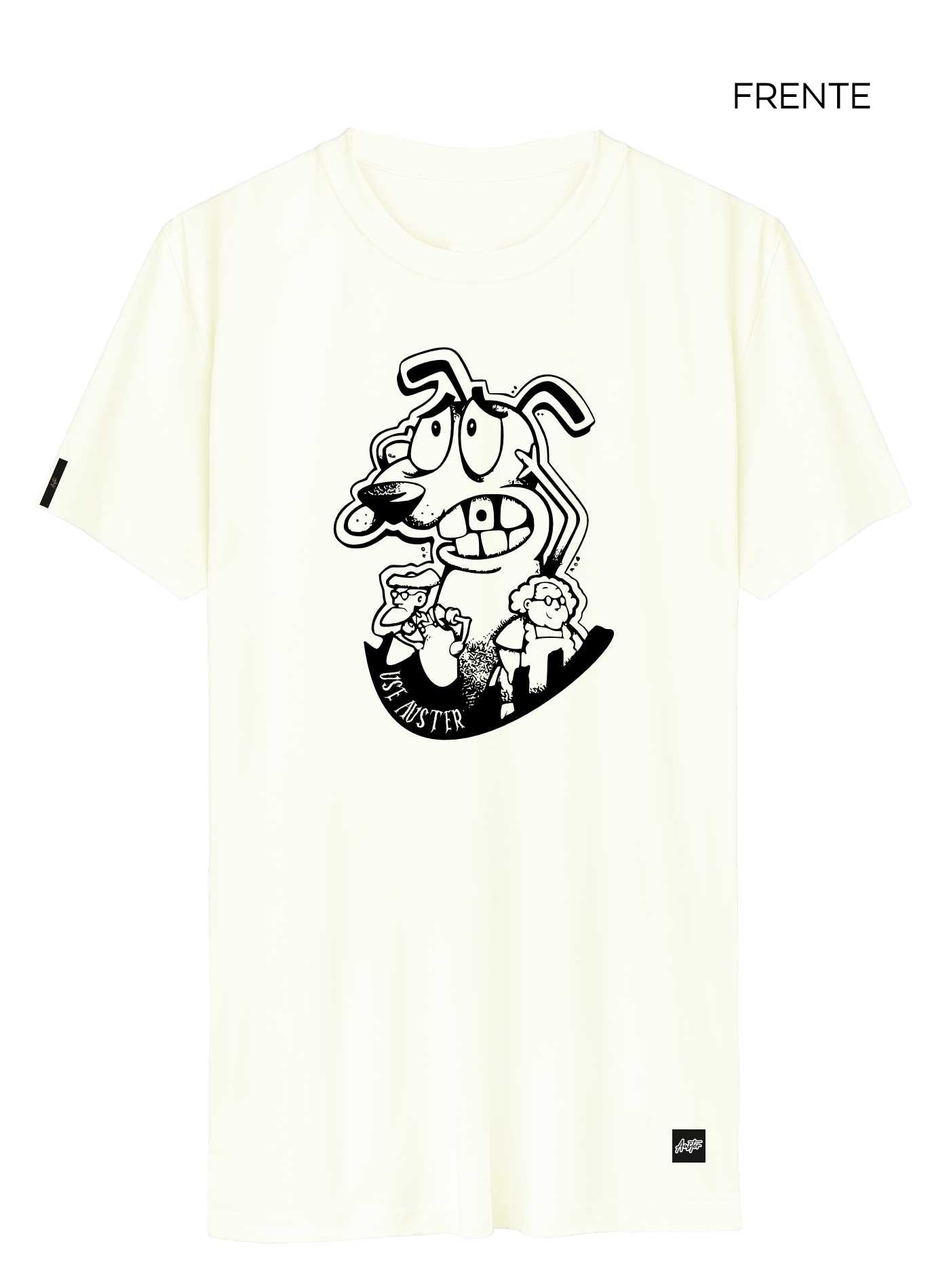 Camiseta Coragem, o Cão Covarde