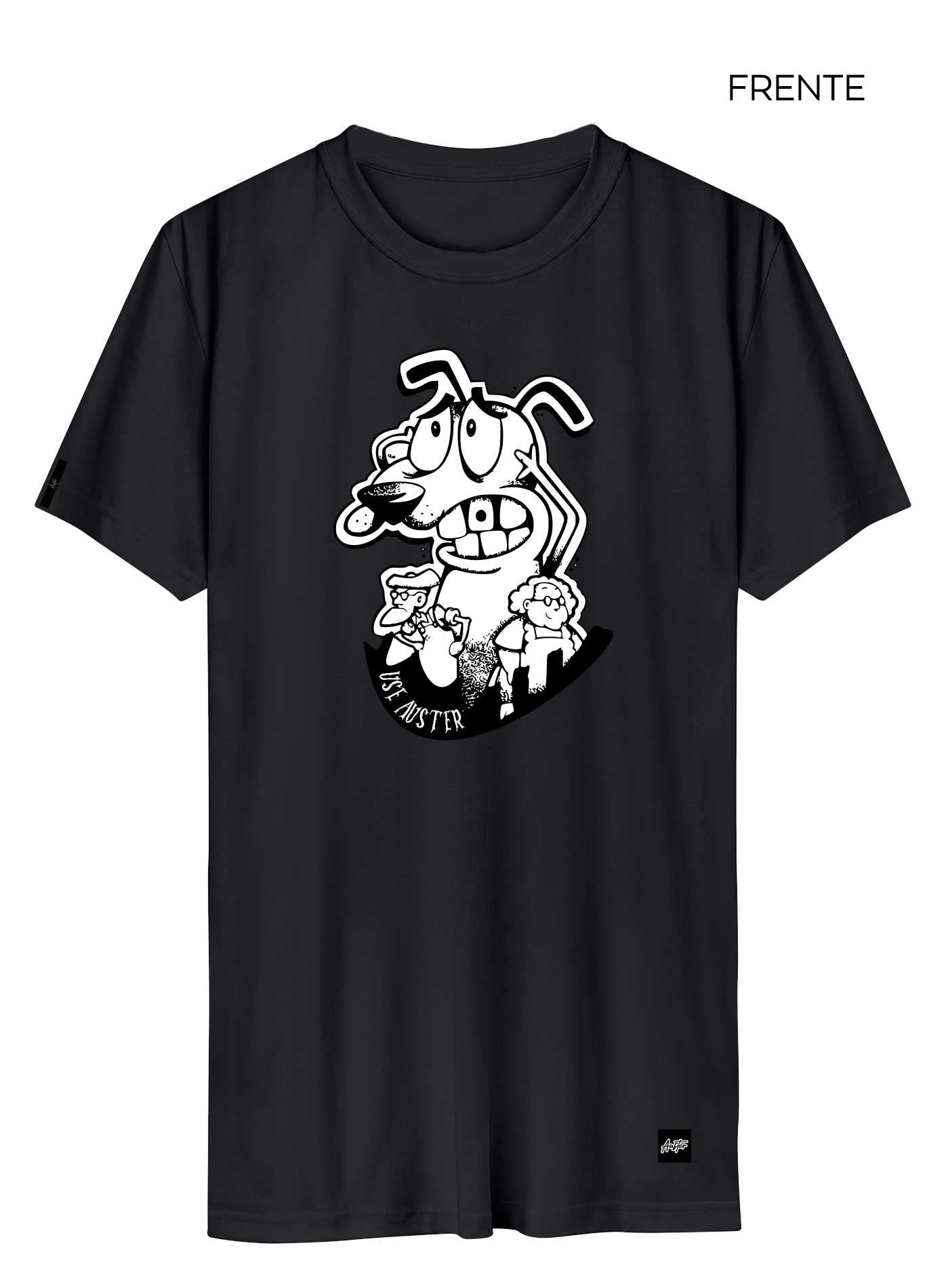 Camiseta Coragem, o Cão Covarde