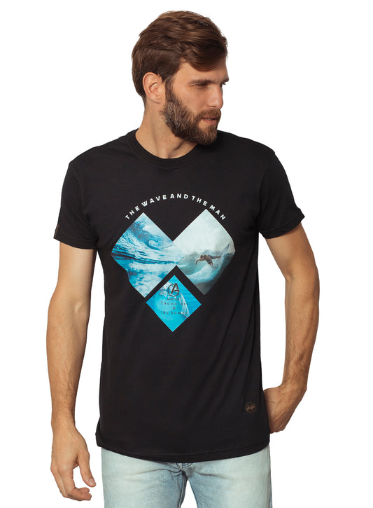 Camiseta The Wave and Man