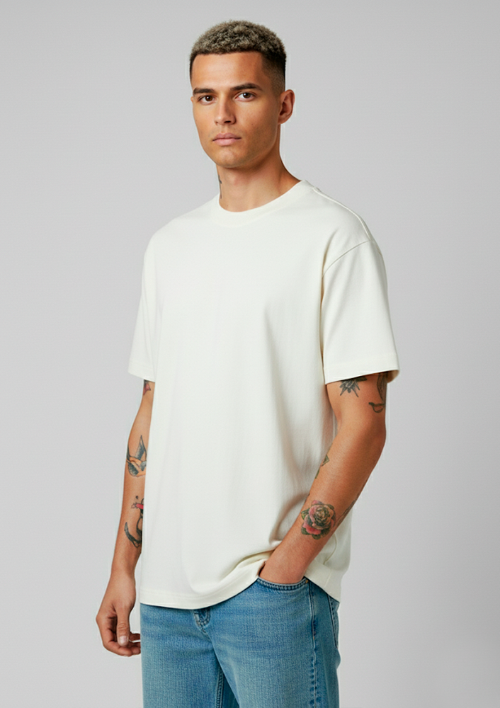 Camiseta Básica Off-White Regular