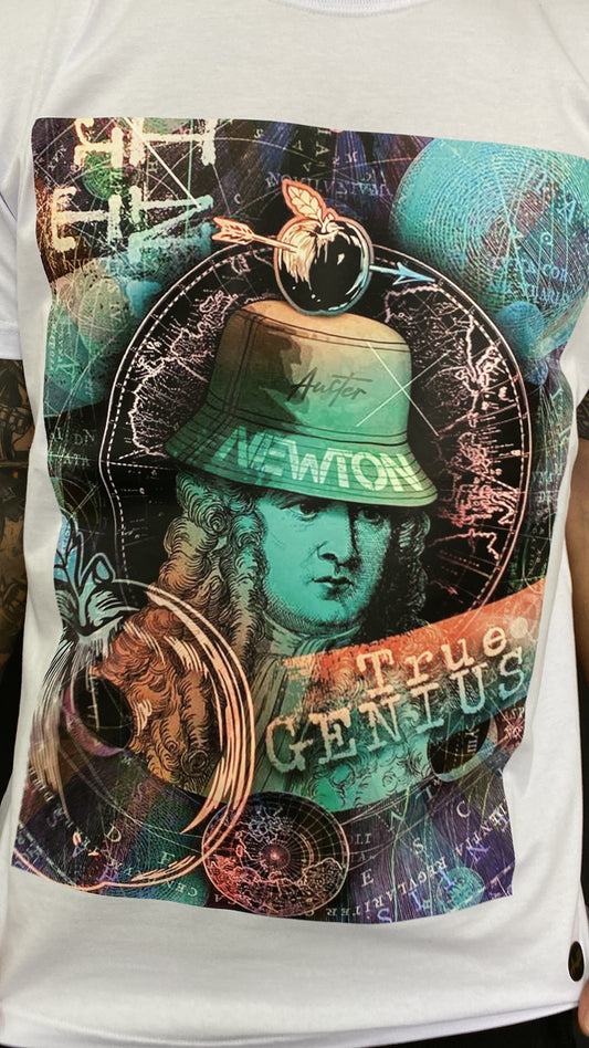 Camiseta Isaac Newton