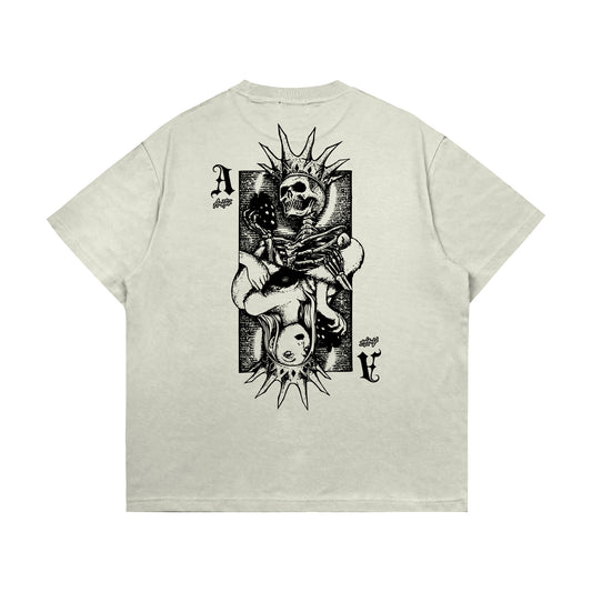Oversized Skull and Queen