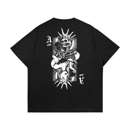 Oversized Skull and Queen