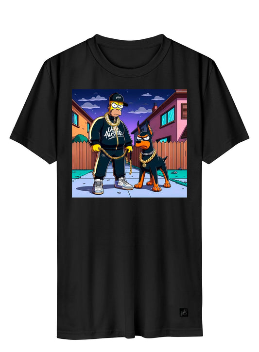 Camiseta Hommer Gangster