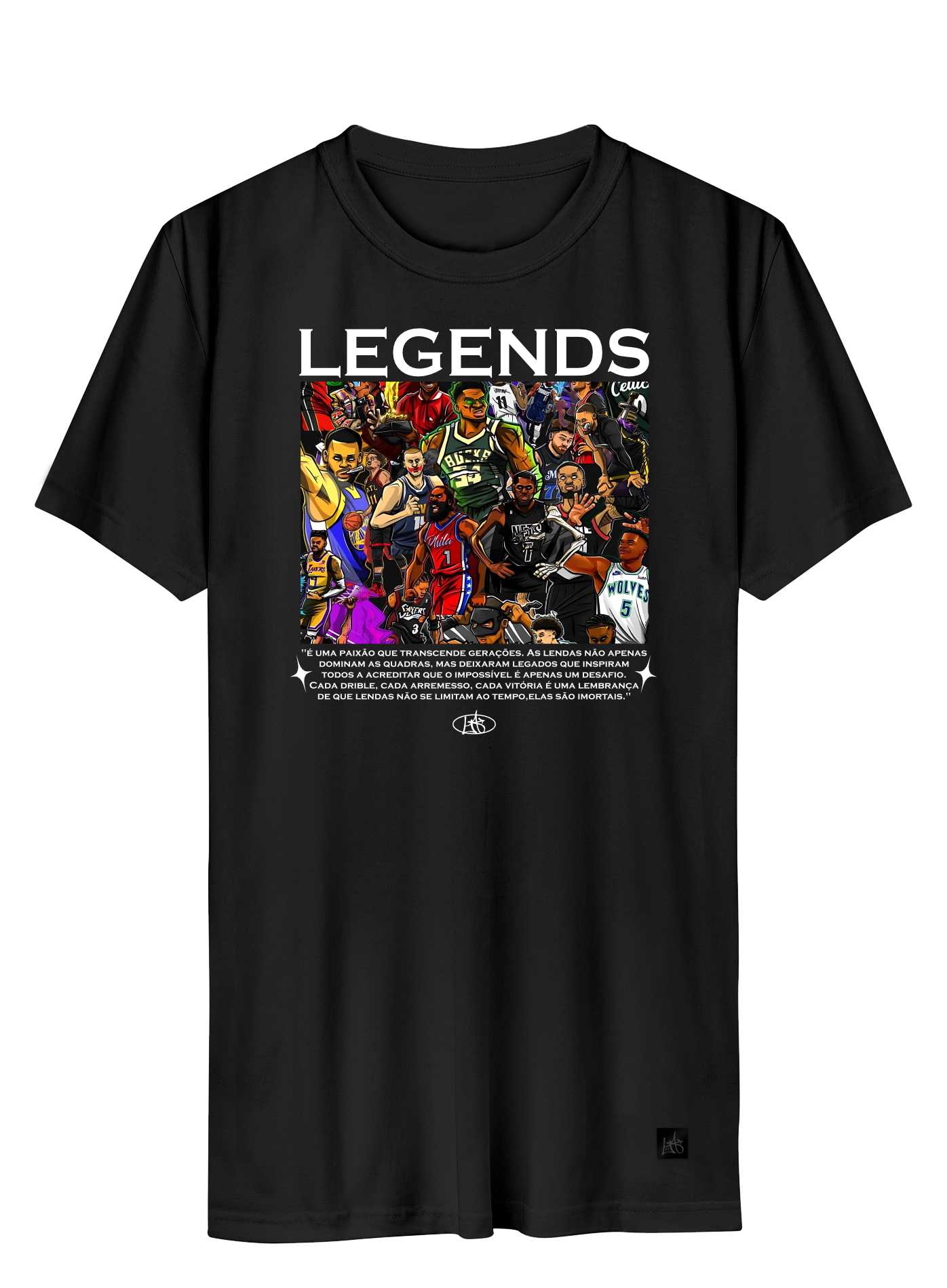 Camiseta Basketball Legends