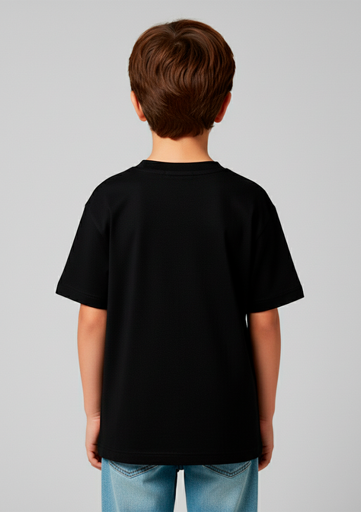 Camiseta Infantil Básica Preta