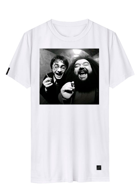 Camiseta Harry Potter & Hagrid