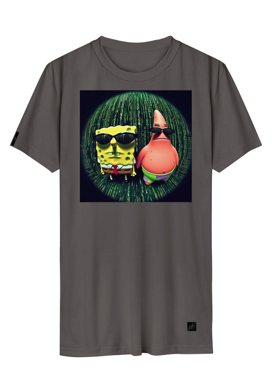 Camiseta Bob Esponja e Patrick
