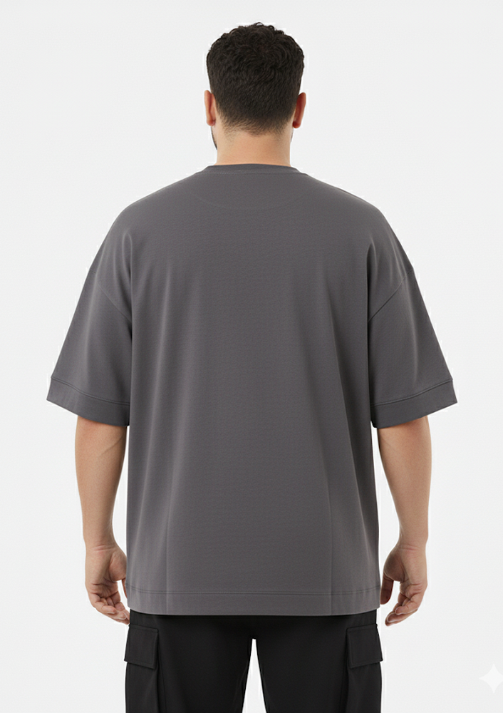 Oversized Básica Chumbo Plus Size
