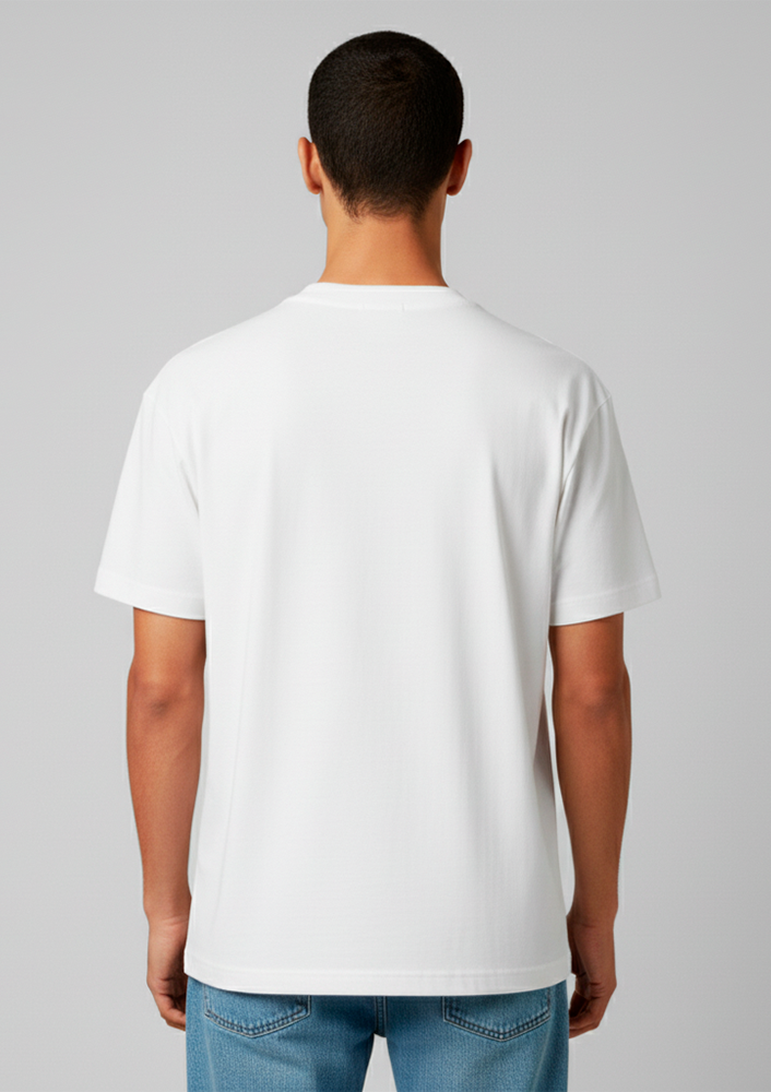 Camiseta Básica Branca Regular