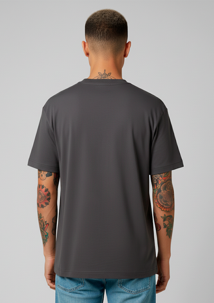Camiseta Básica Chumbo Regular