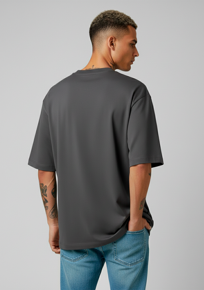 Oversized Básica Chumbo