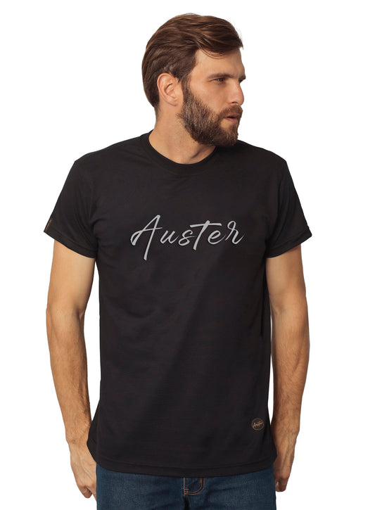 Camiseta Letters Prata
