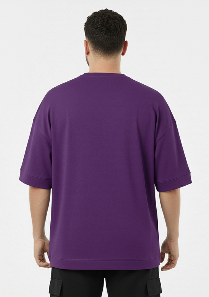 Oversized Básica Roxo Plus Size