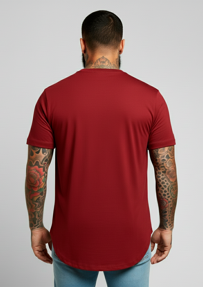 Longline Básica Vermelha